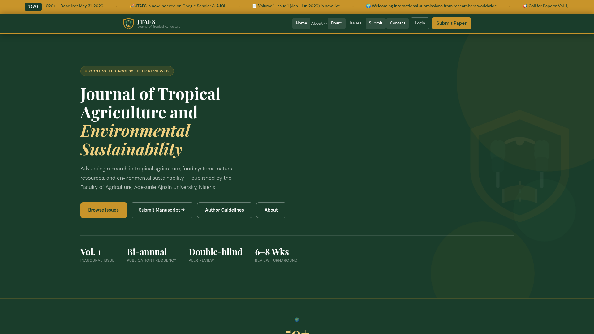 JTAES Academic Journal